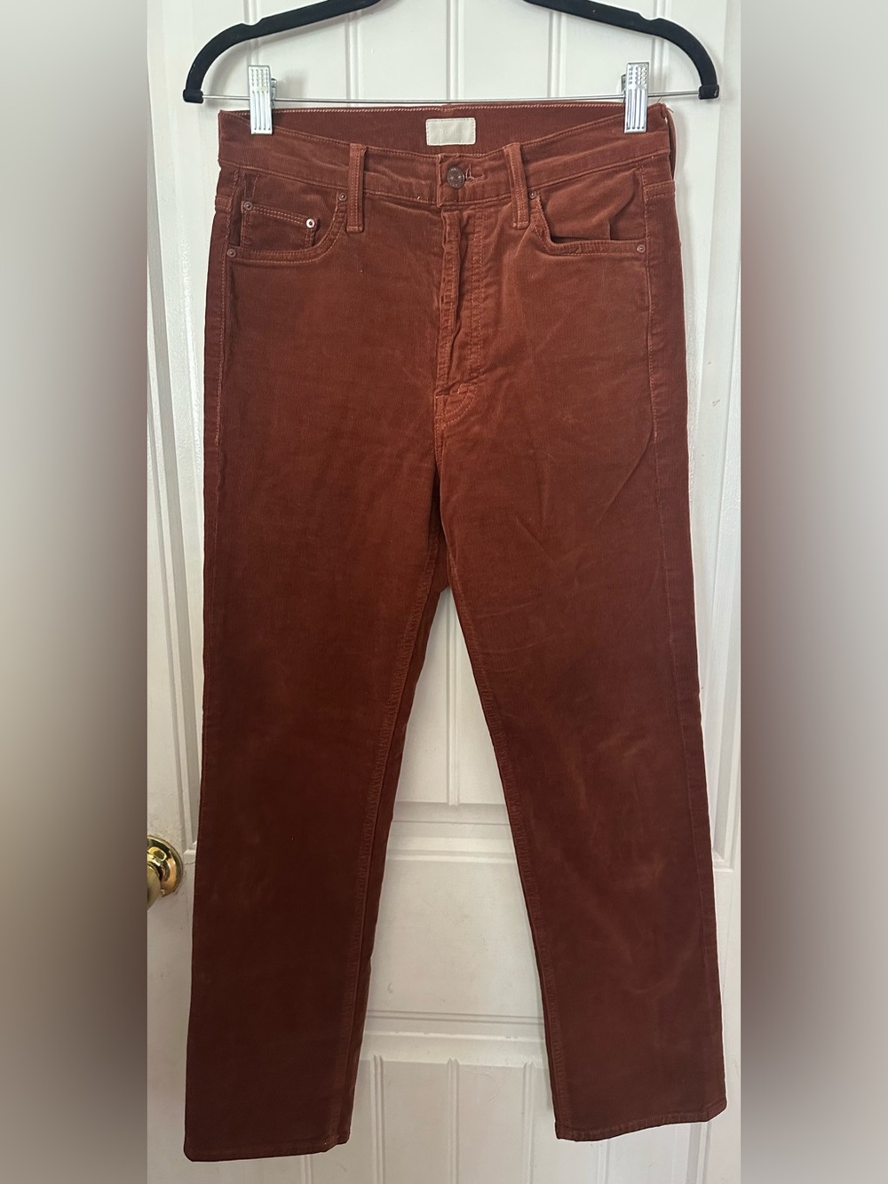 MOTHER Corduroy Pants Tomcat  Ankle
Hopscotch USA Sz 26
